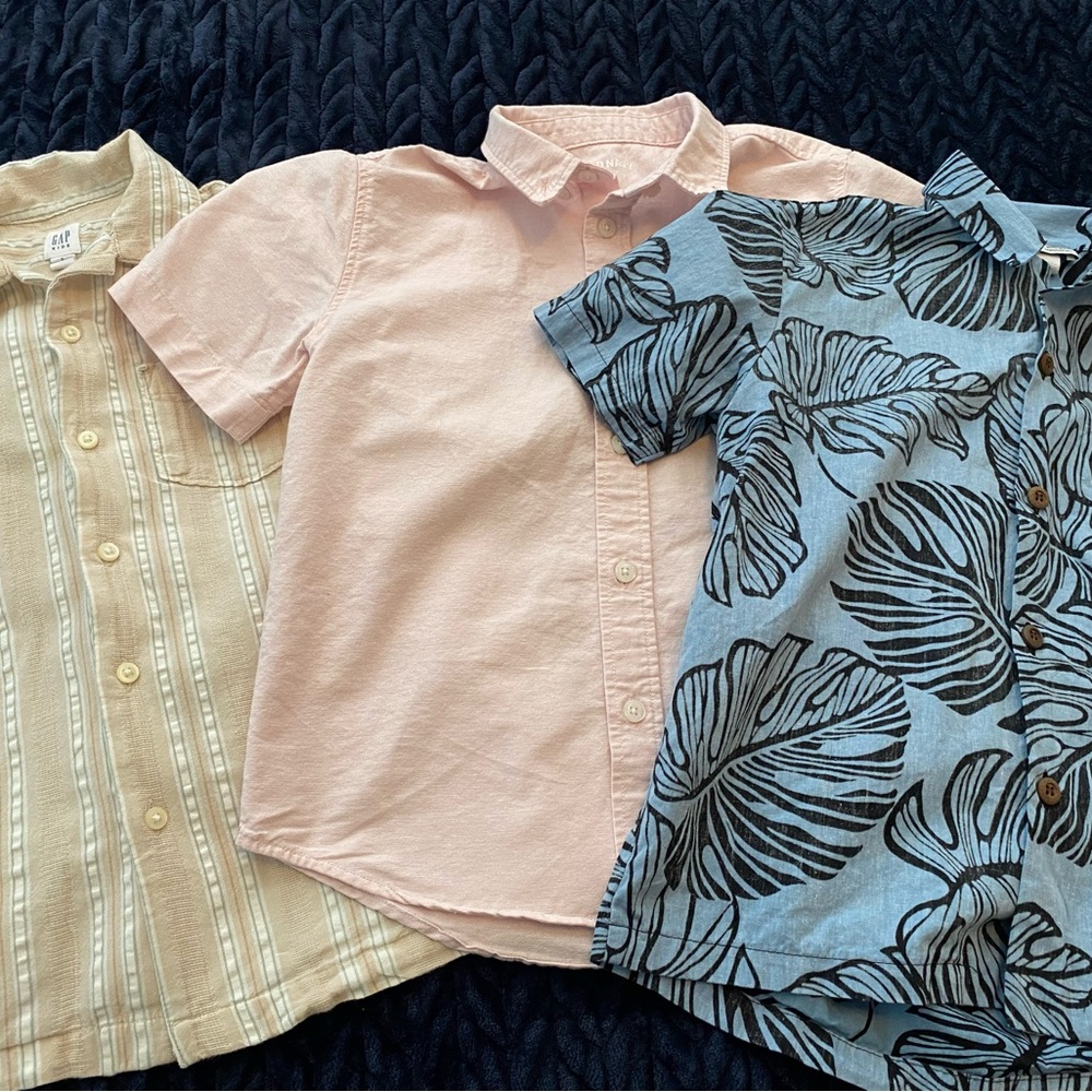 Various Button Down Shirts Casual Lightweight size S
